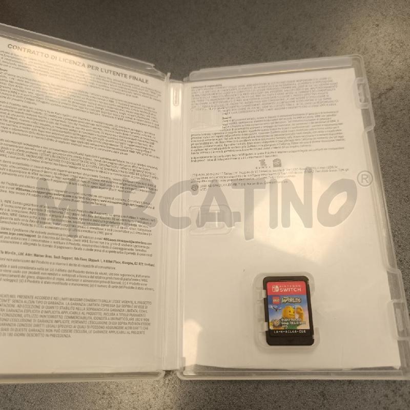 VIDEO GIOCO NINTENDO SWITCH LEGO WORLDS | Mercatino dell'Usato Colleferro 3