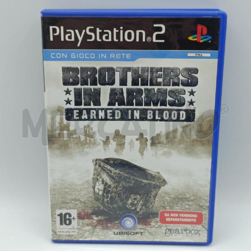 VIDEO GIOCO PS2 BROTHERS IN ARMS EARNED IN BLOOD | Mercatino dell'Usato Colleferro 1