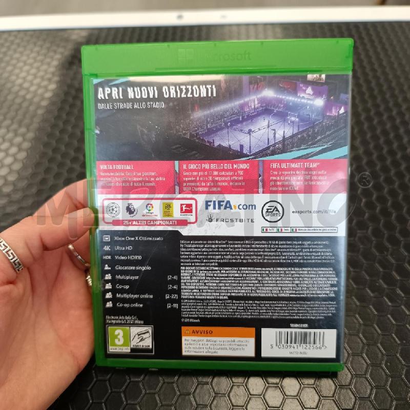 VIDEO GIOCO XBOX ONE FIFA 20 | Mercatino dell'Usato Colleferro 2