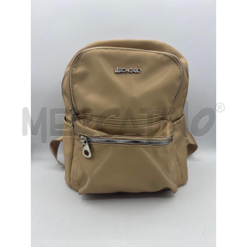 ZAINETTO DONNA RONCATO BEIGE DOPPIA ZIP  | Mercatino dell'Usato Colleferro 1