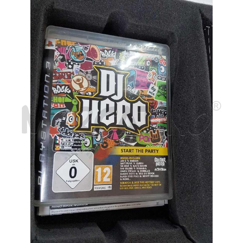 GIOCO DJ HERO PLAYSTATION 3 COMPLETO | Mercatino dell'Usato Fiumicino 4