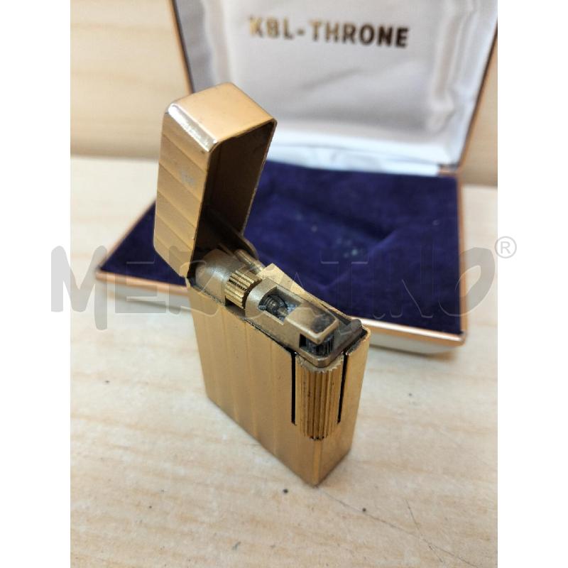 ACCENDINO DORATO KBL THRONE | Mercatino dell'Usato Roma portonaccio 3