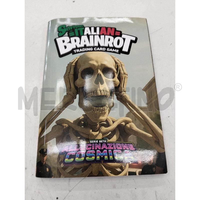ALBUM BRAINROT ALLUCINAZIONE COSMICA  | Mercatino dell'Usato Roma portonaccio 1