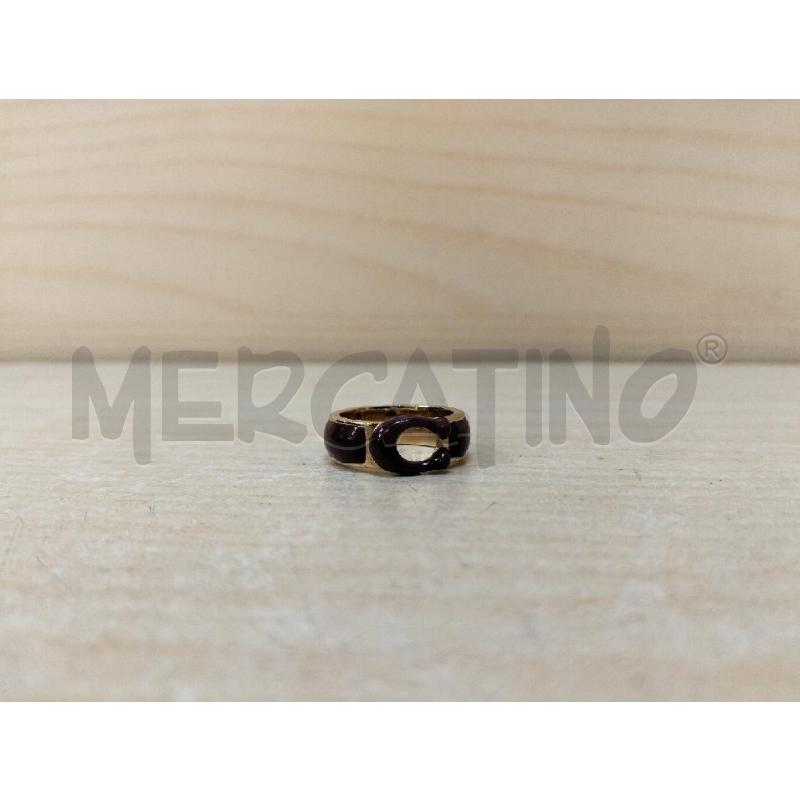 ANELLO DONNA DORATO CN BORDO | Mercatino dell'Usato Roma portonaccio 1