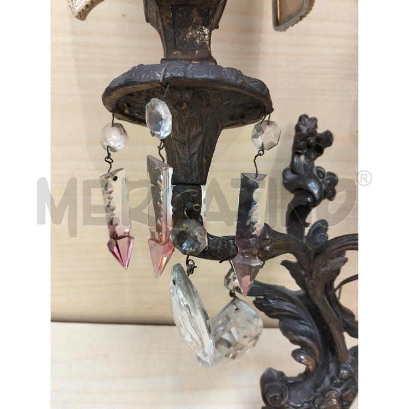APPLIQUE OTTONE C/PENDENTI | Mercatino dell'Usato Roma portonaccio 2
