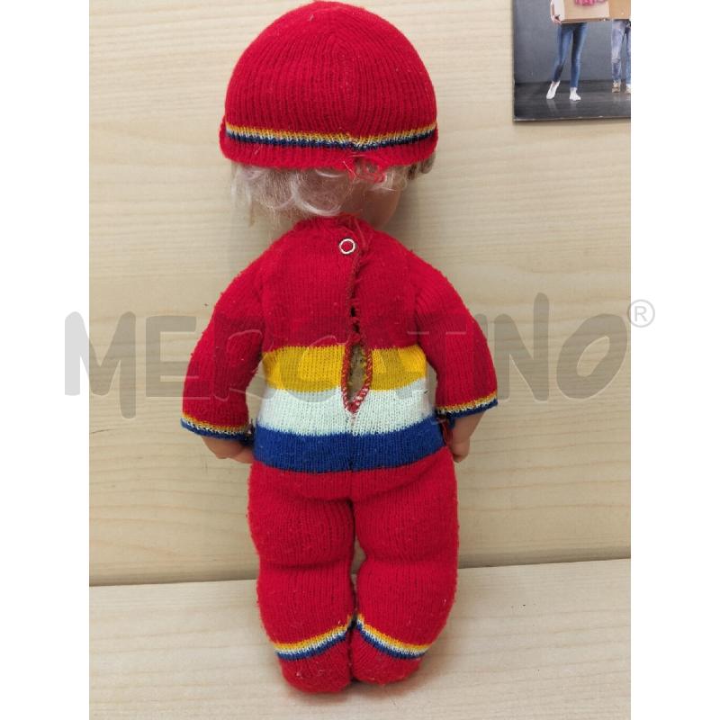 BAMBOLA ANNI 70 RETRO BABY DOLL EFFE H39,5 | Mercatino dell'Usato Roma portonaccio 4