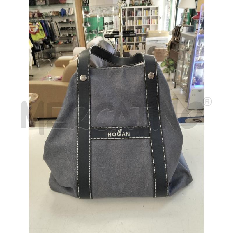 BORSA DONNA HOGAN BLU | Mercatino dell'Usato Roma portonaccio 1
