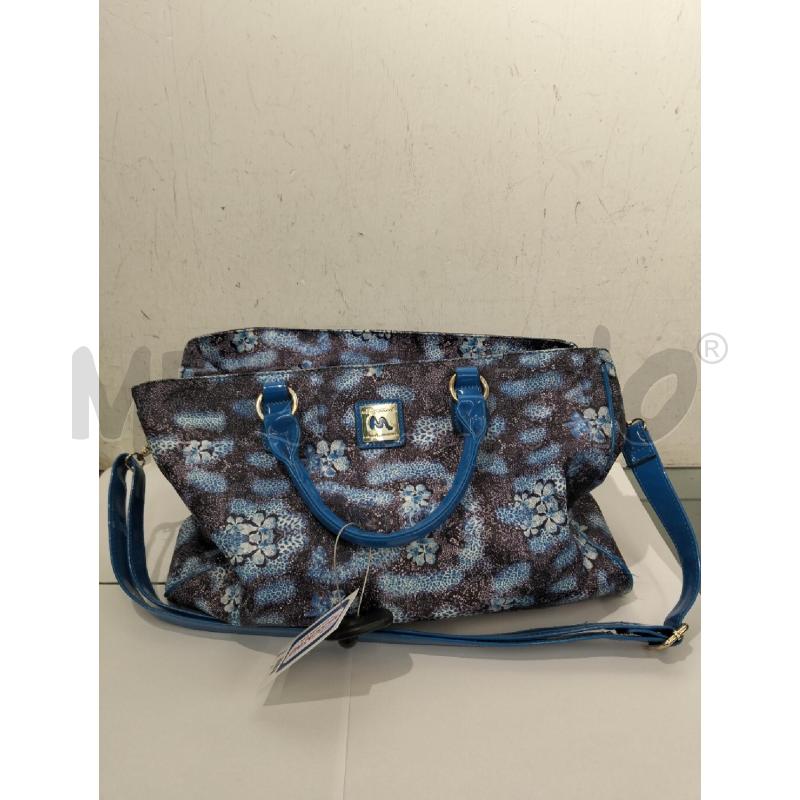 BORSA DONNA MARTISSIMA BLU | Mercatino dell'Usato Roma portonaccio 1