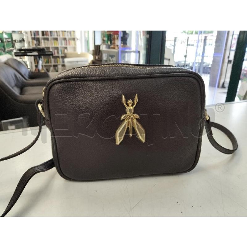 BORSA DONNA PATRIZIA PEPE MARRONE | Mercatino dell'Usato Roma portonaccio 1
