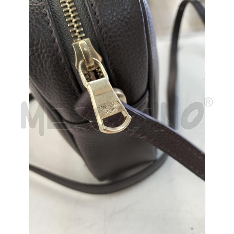 BORSA DONNA PATRIZIA PEPE MARRONE | Mercatino dell'Usato Roma portonaccio 3