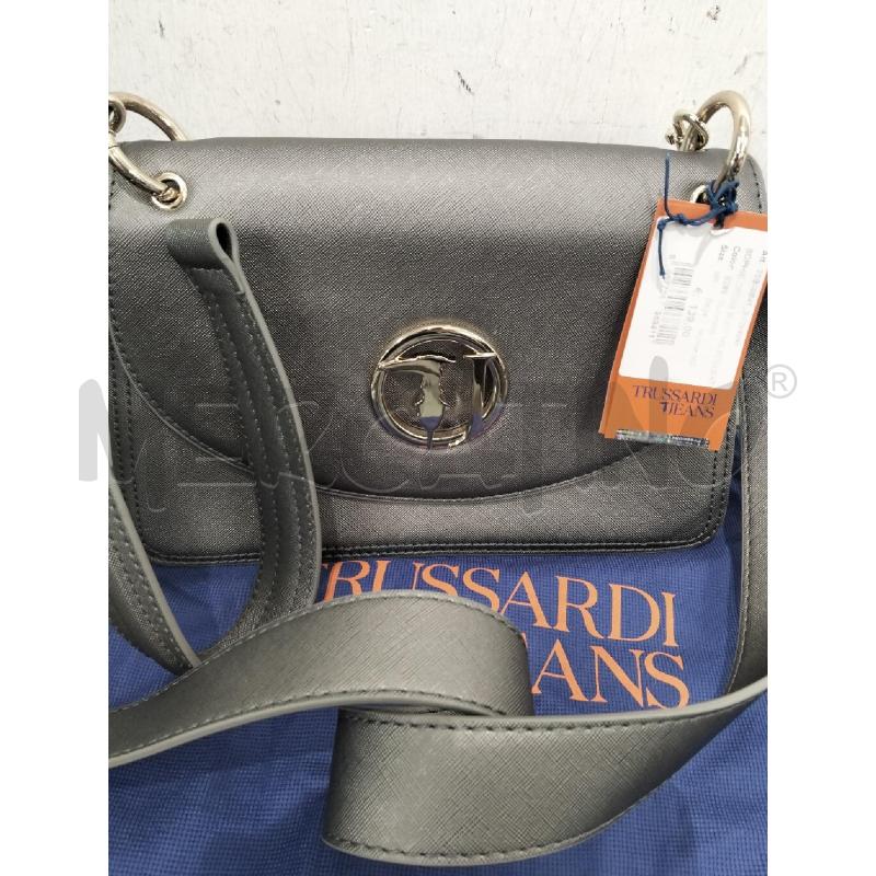 BORSA DONNA TRUSARD GRIGIO | Mercatino dell'Usato Roma portonaccio 1