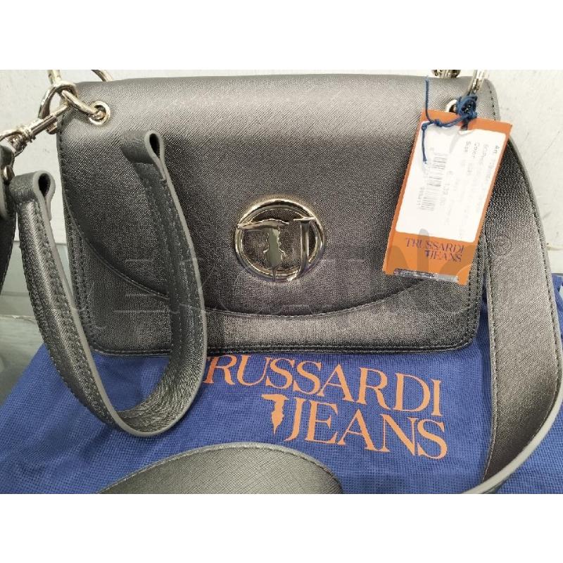 BORSA DONNA TRUSARD GRIGIO | Mercatino dell'Usato Roma portonaccio 2
