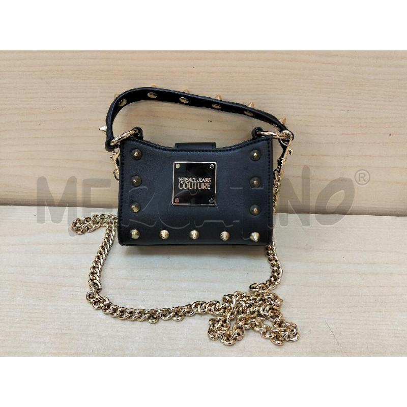 BORSA DONNA VERSACE NERA | Mercatino dell'Usato Roma portonaccio 1