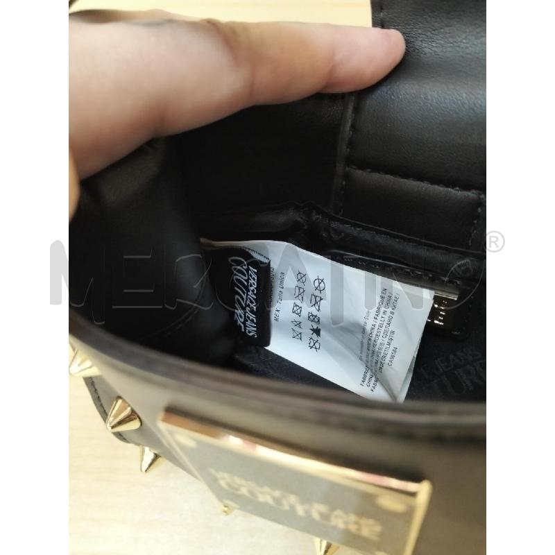 BORSA DONNA VERSACE NERA | Mercatino dell'Usato Roma portonaccio 3