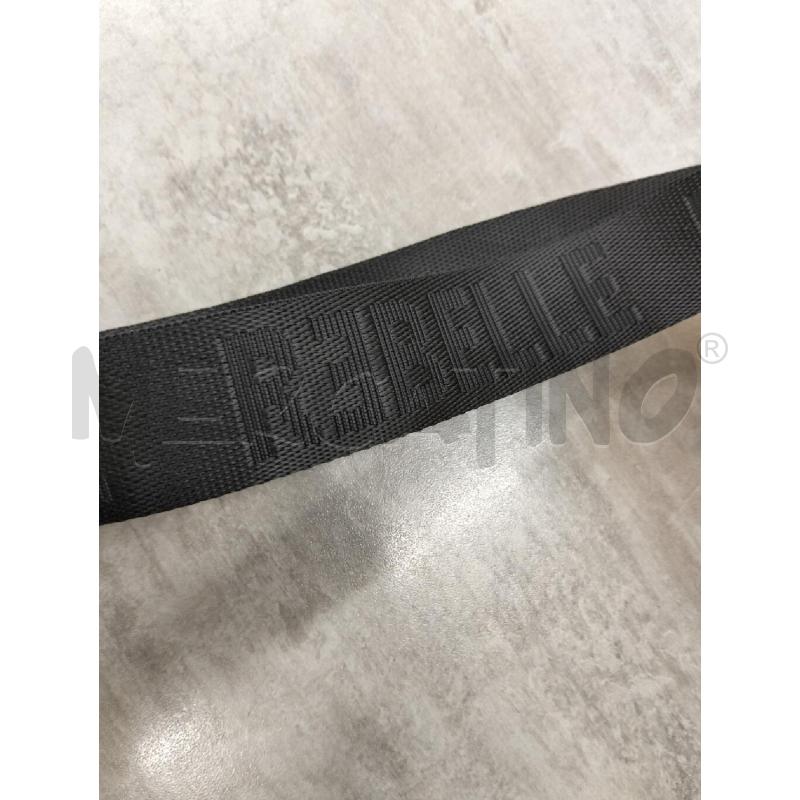 BORSA REBELLE GIALLA NERA ACETATA | Mercatino dell'Usato Roma portonaccio 3