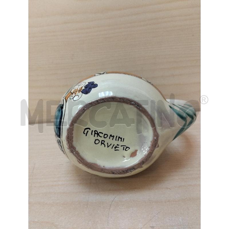 BROCCA CER GALLO GIACOMINI ORVIETO BEIGE AZZ C FIGURE DA RIV | Mercatino dell'Usato Roma portonaccio 4