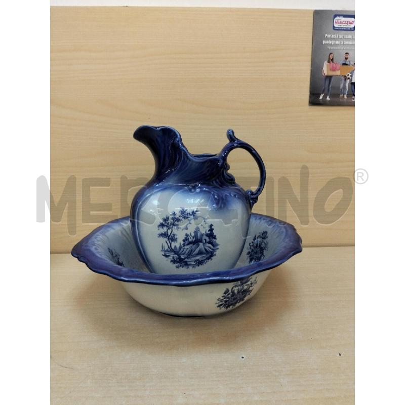 BROCCA + CIOTOLA EMPRESS IRONSTONE BIA BLU C PAESAGGIO | Mercatino dell'Usato Roma portonaccio 1