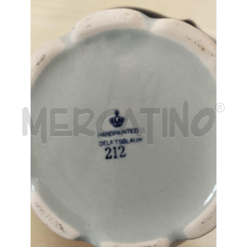 CAFFETTIERA DELFT PORCELLANA BLU/BIA | Mercatino dell'Usato Roma portonaccio 2