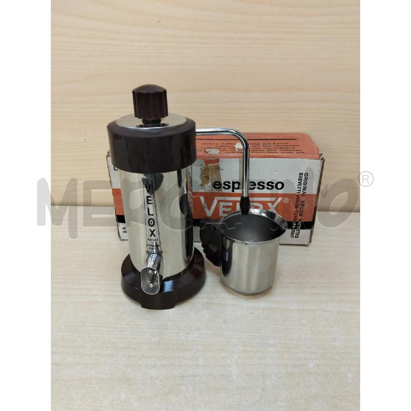 CAFFETTIERA VELOX CROMO E MARR | Mercatino dell'Usato Roma portonaccio 1