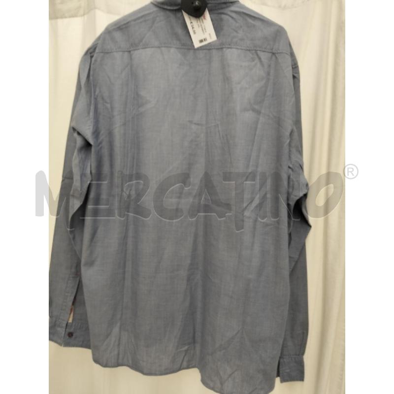 CAMICIA UOMO BURBERY AZZURRO | Mercatino dell'Usato Roma portonaccio 3