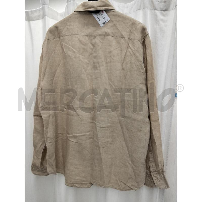CAMICIA UOMO BURBERY BEIGE | Mercatino dell'Usato Roma portonaccio 3