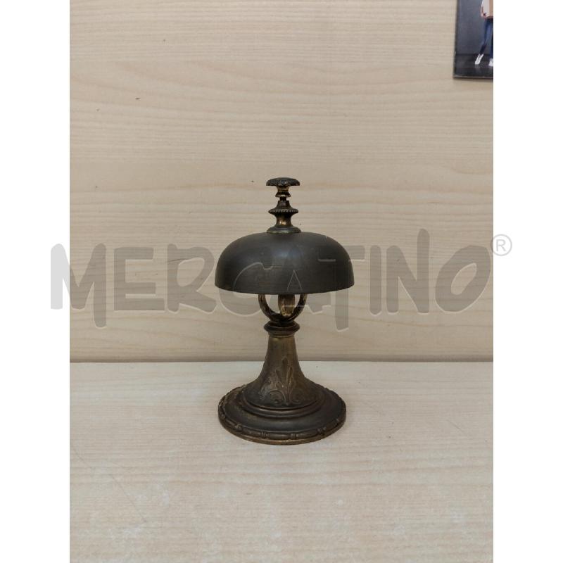 CAMPANELLO OTTONATO DA BANCO | Mercatino dell'Usato Roma portonaccio 1
