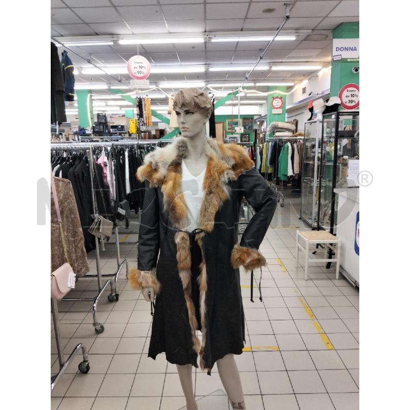 CAPPOTTO DONNA DOUGLAS VERA PELLE  | Mercatino dell'Usato Roma portonaccio 1