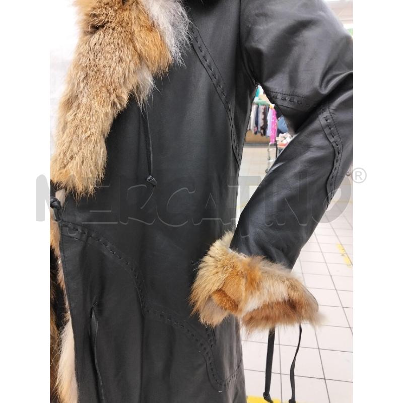 CAPPOTTO DONNA DOUGLAS VERA PELLE  | Mercatino dell'Usato Roma portonaccio 3