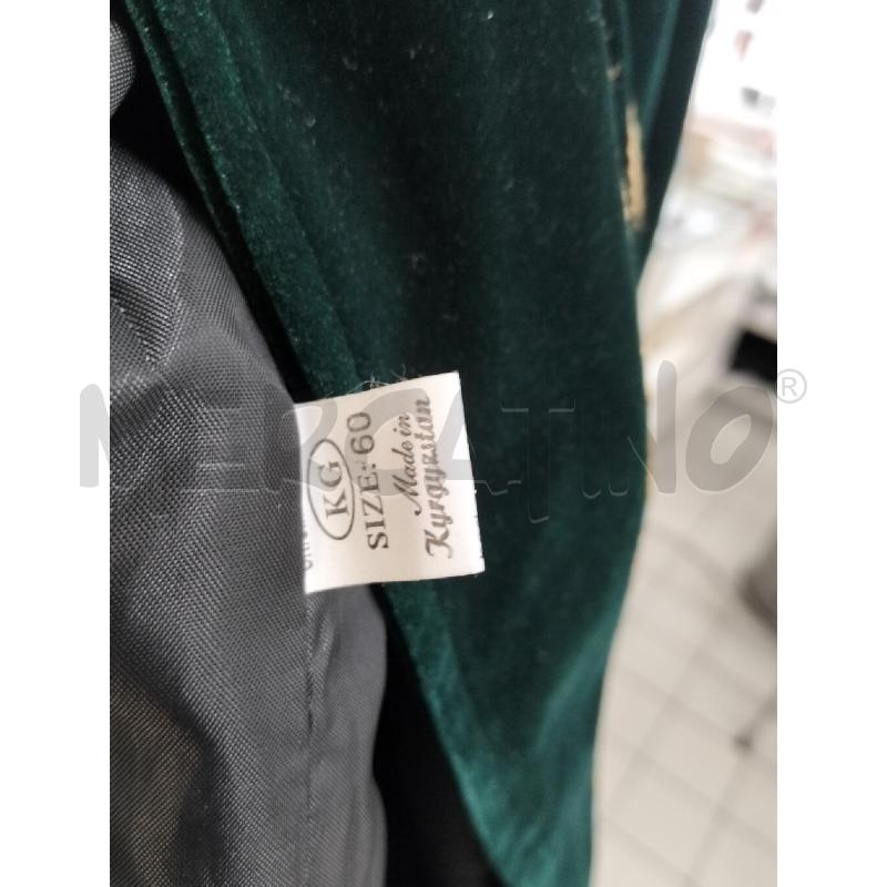 CAPPOTTO DONNA VERDE CN DORATO | Mercatino dell'Usato Roma portonaccio 4