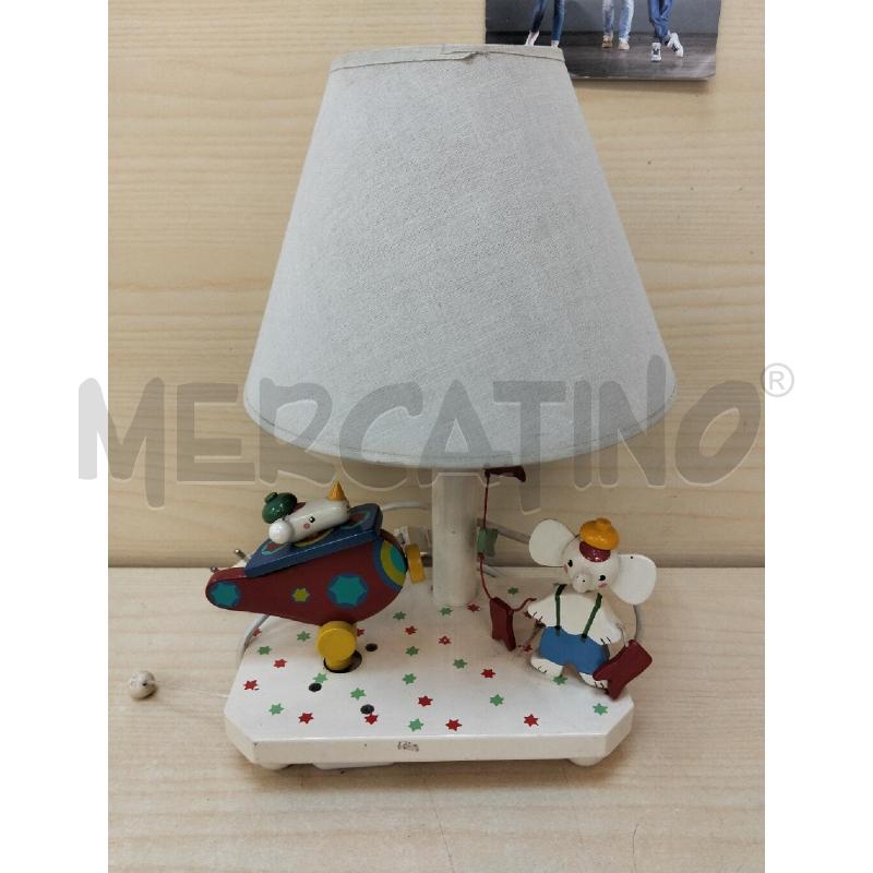 CARILLON LAMPADA PERSONAGGI LEGNO | Mercatino dell'Usato Roma portonaccio 1