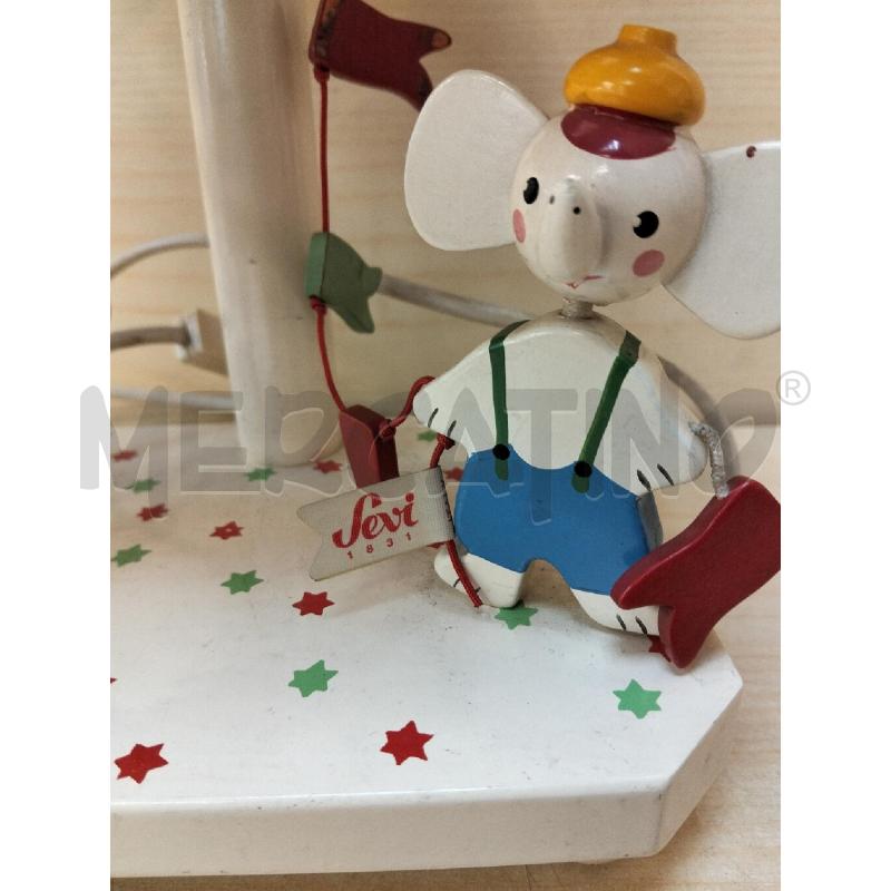CARILLON LAMPADA PERSONAGGI LEGNO | Mercatino dell'Usato Roma portonaccio 2