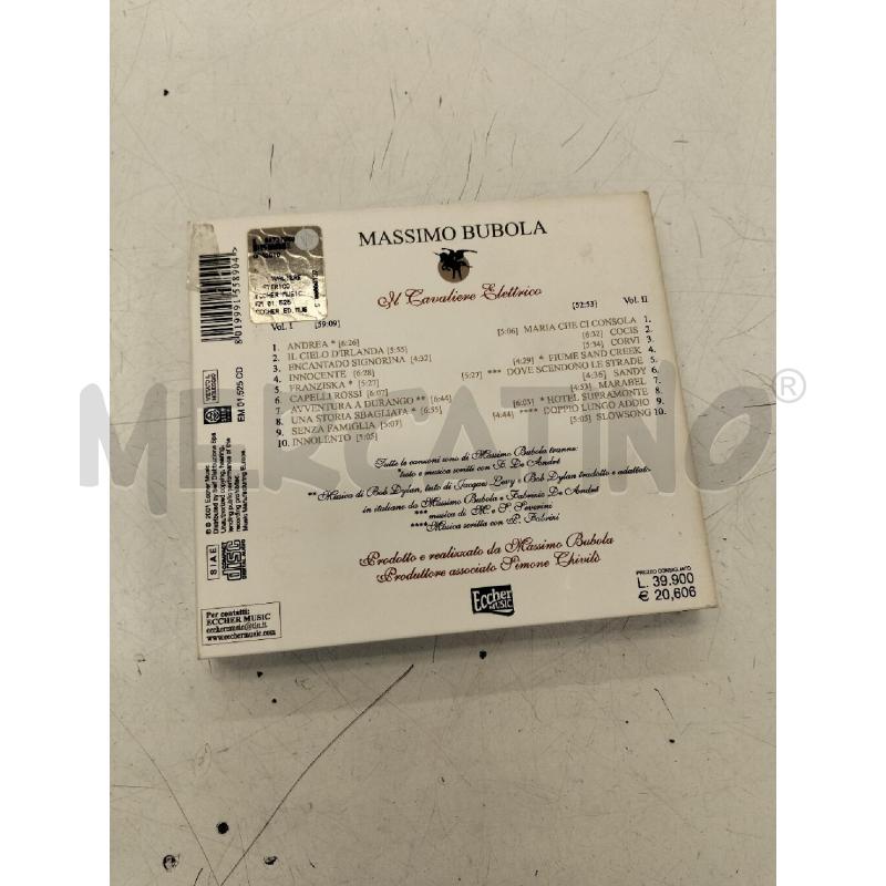 CD DOPPIO MASSIMO BUBOLA | Mercatino dell'Usato Roma portonaccio 3