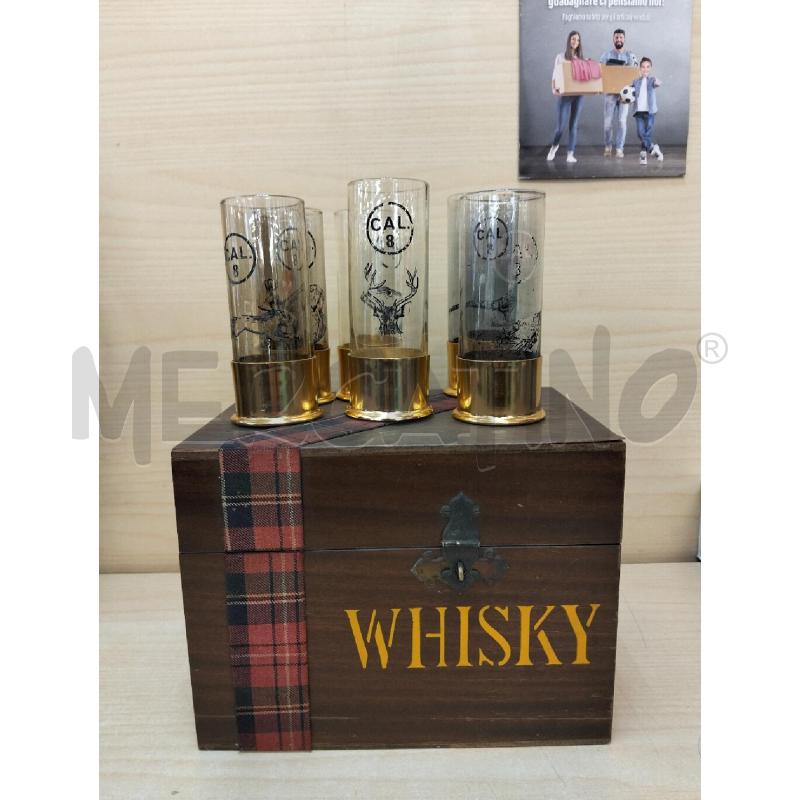 COFANETTO IN LEGNO WHISKY | Mercatino dell'Usato Roma portonaccio 1