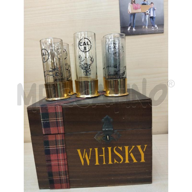 COFANETTO IN LEGNO WHISKY | Mercatino dell'Usato Roma portonaccio 2