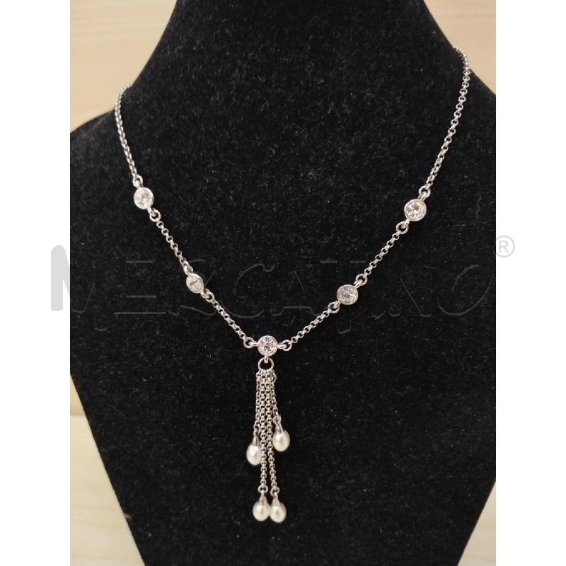 COLLANA CN STRASS ACC | Mercatino dell'Usato Roma portonaccio 2