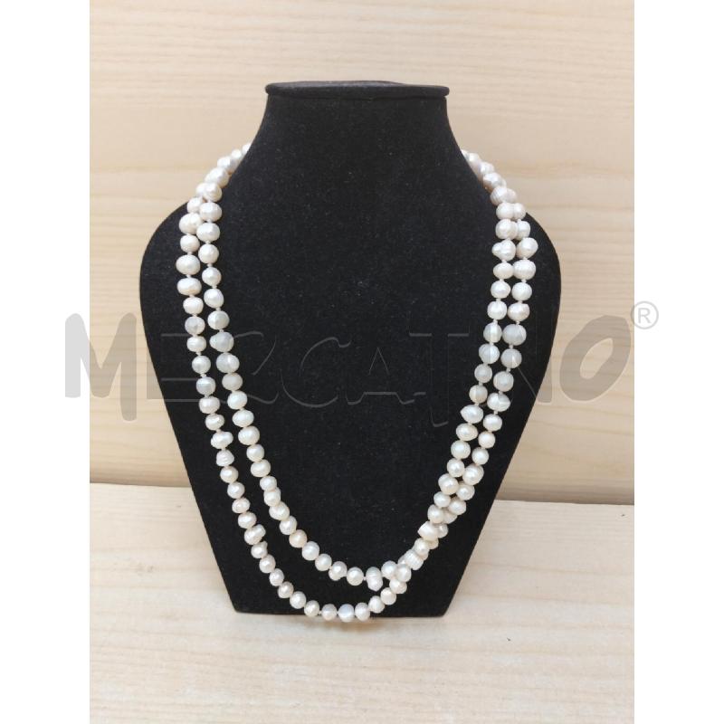 COLLANA C PERLE ACQUA DOLCE | Mercatino dell'Usato Roma portonaccio 1