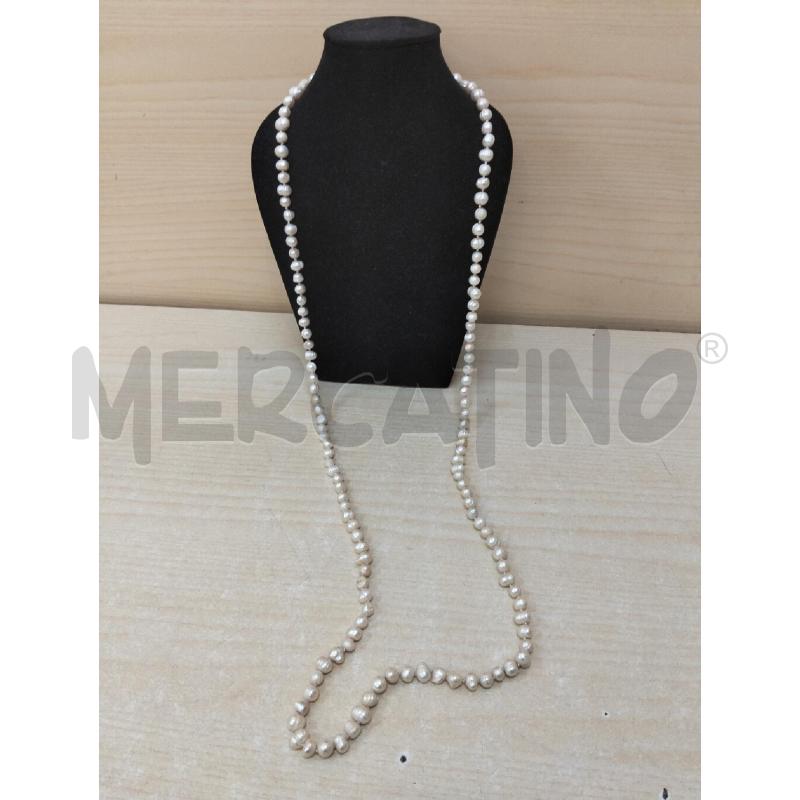 COLLANA C PERLE ACQUA DOLCE | Mercatino dell'Usato Roma portonaccio 3