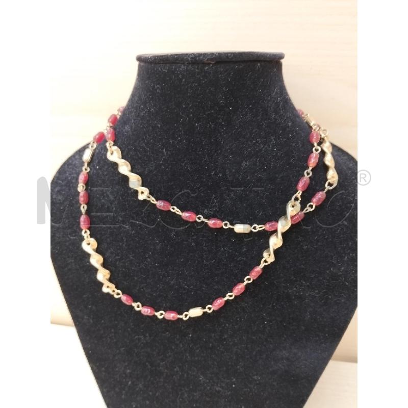 COLLANA DORATO CN BORDO | Mercatino dell'Usato Roma portonaccio 3