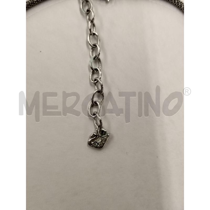 COLLANA SWAROVSKI CROCE CN FILO | Mercatino dell'Usato Roma portonaccio 4