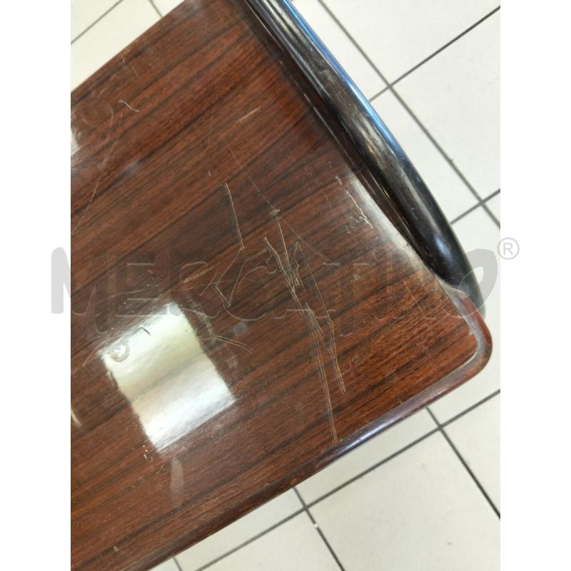 COMODINI COPPIA MID CENTURY C VETRO C ALCUNI DIFETTI ESTETICI | Mercatino dell'Usato Roma portonaccio 5