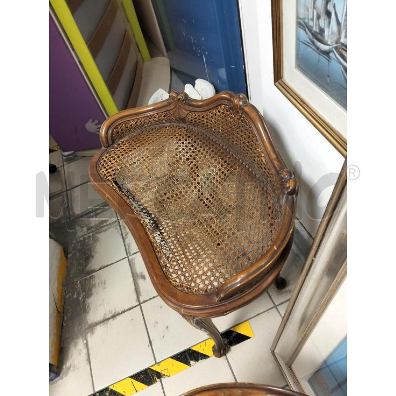 COMODINO COPPIA LUIGI XV LEGNO | Mercatino dell'Usato Roma portonaccio 5