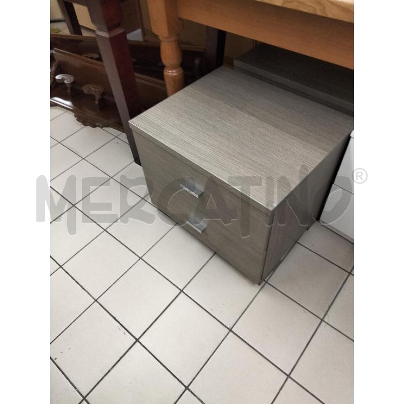 COMODINO  GRIGIO | Mercatino dell'Usato Roma portonaccio 1