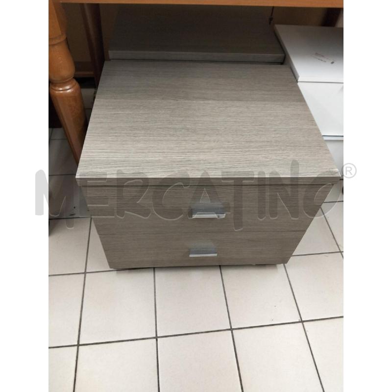 COMODINO  GRIGIO | Mercatino dell'Usato Roma portonaccio 2
