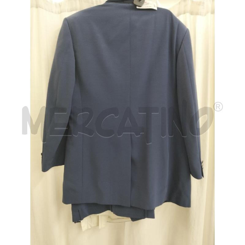 COMPLETO DONNA CARLO PIGNATELLI BLU CN FIORI  | Mercatino dell'Usato Roma portonaccio 4