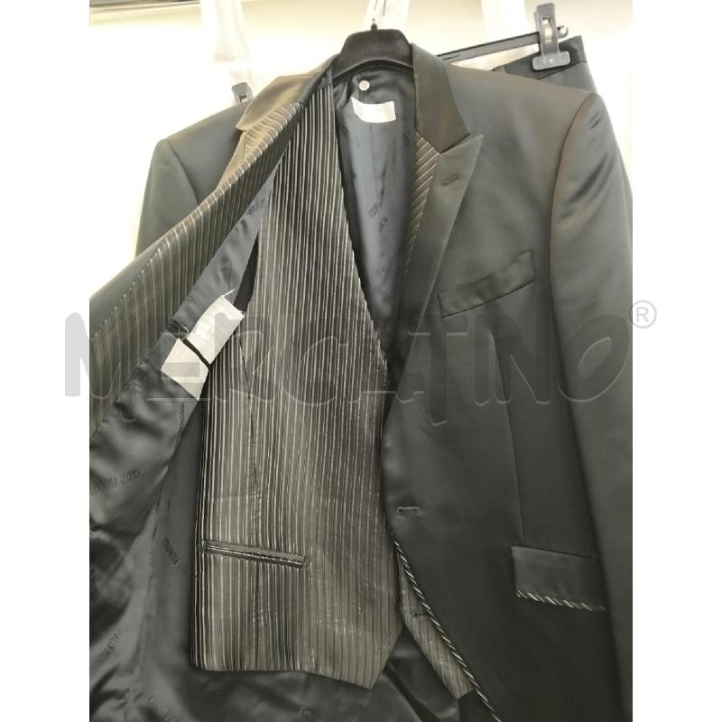 COMPLETO UOMO CARLO PIGNATELLI 3PZ NERO  | Mercatino dell'Usato Roma portonaccio 3