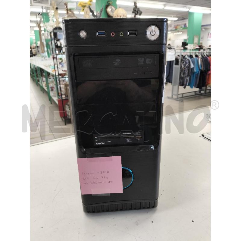 COMPUTER ASSEMBLATO SSD DA 250 SCHEDA H81MK | Mercatino dell'Usato Roma portonaccio 1