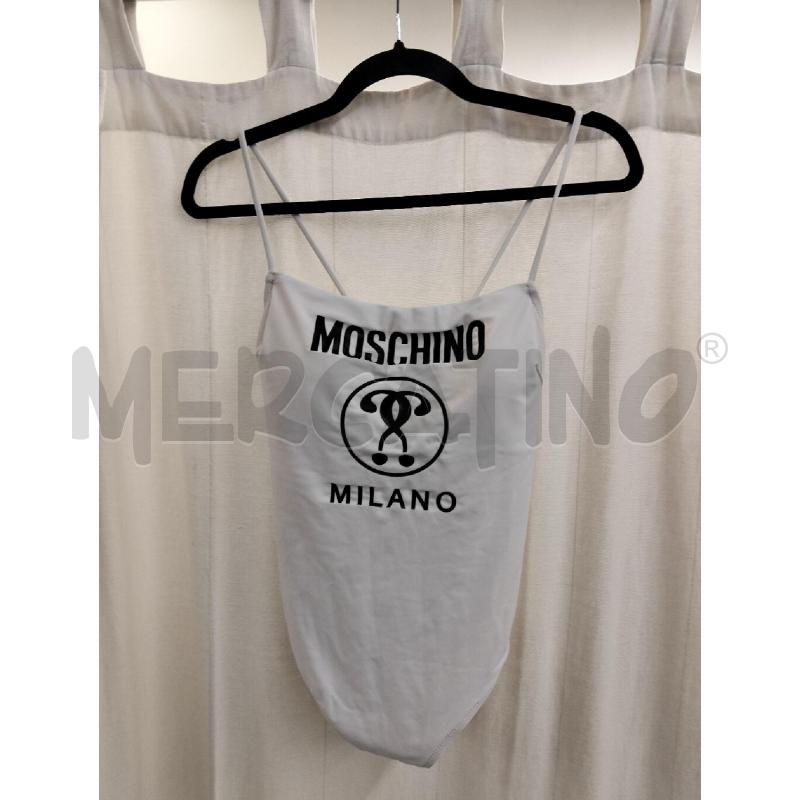 COSTUME DONNA MOSCHINO BIANCO | Mercatino dell'Usato Roma portonaccio 1