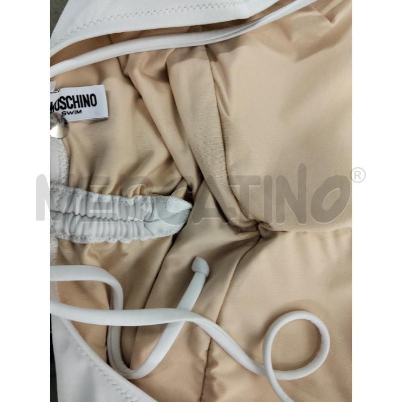 COSTUME DONNA MOSCHINO BIANCO | Mercatino dell'Usato Roma portonaccio 3