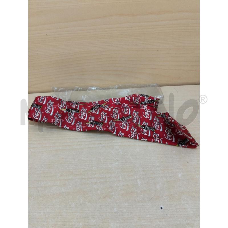 CRAVATTA ROSANNA BIANCHI PER COCA COLA | Mercatino dell'Usato Roma portonaccio 1