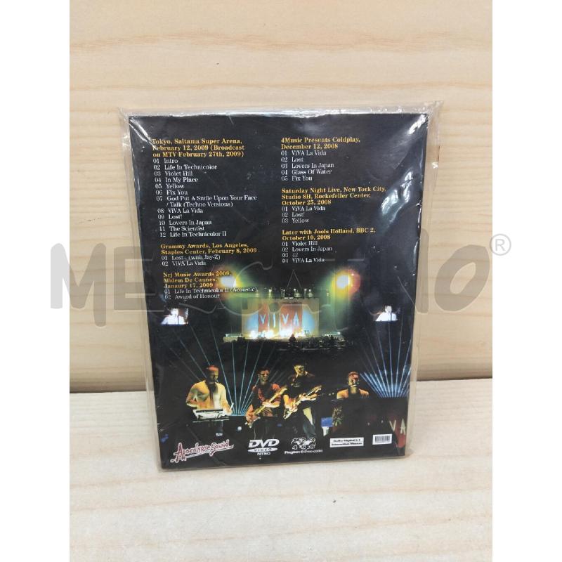 DVD COLDPLAY GRAVITI RELEASE ME | Mercatino dell'Usato Roma portonaccio 2